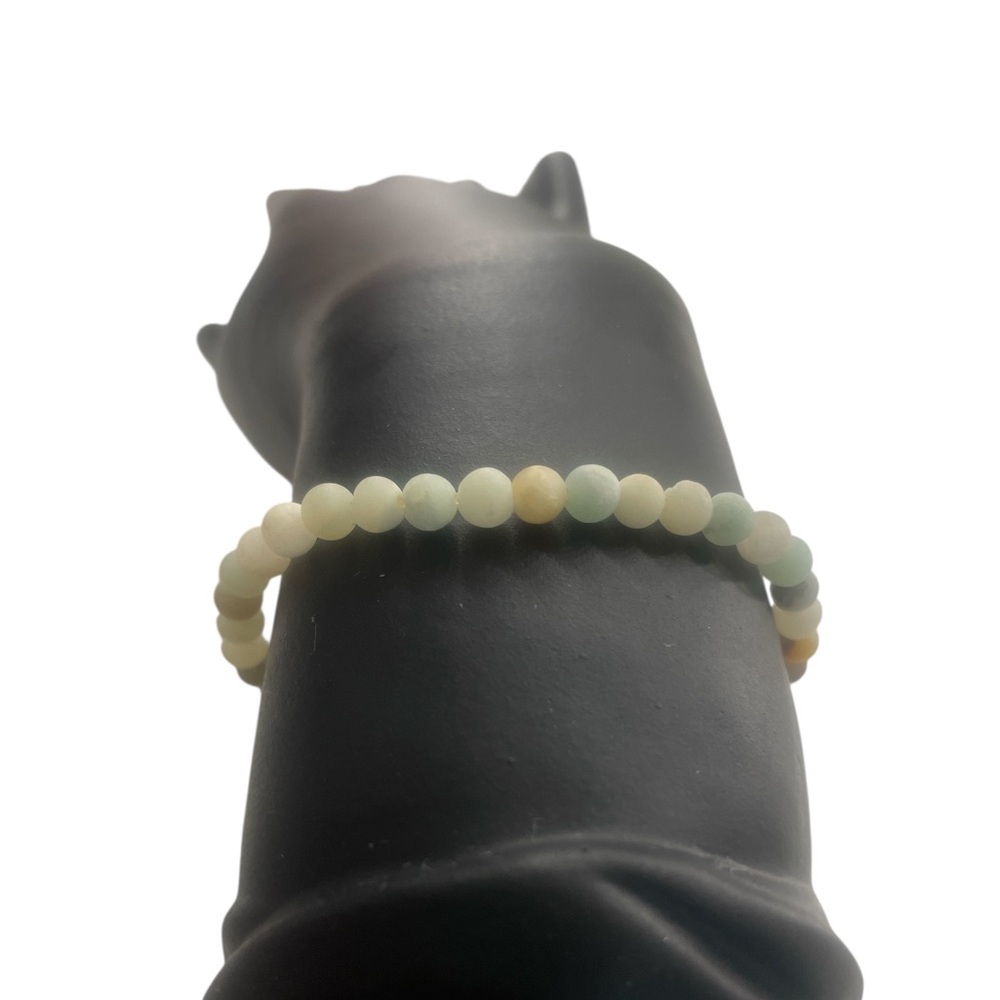 Amanzonite Multi-colored turquoise and amazonite gemstone bracelet - Picture 2 of 7